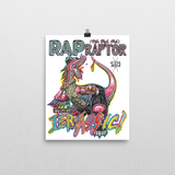 SXC Rap Raptor V2 Enhanced Matte Poster
