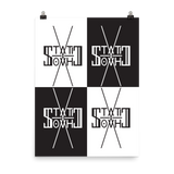 SXC Checker V2 Enhanced Matte Poster
