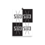 SXC Checker V2 Enhanced Matte Poster
