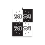 SXC Checker V2 Enhanced Matte Poster