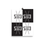 SXC Checker V2 Enhanced Matte Poster